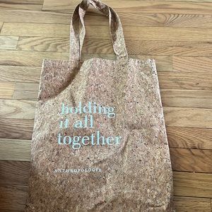 Anthropologie cork bag